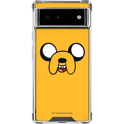 Adult Swim Adventure Time Jake The Dog Google Pixel 6 Clear Case